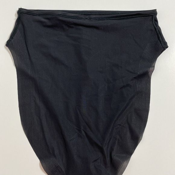 Skims Jelly Sheer Cheeky Brief Panty Panties Women's XXS Black Onyx Sexy NEW - Picture 7 of 15